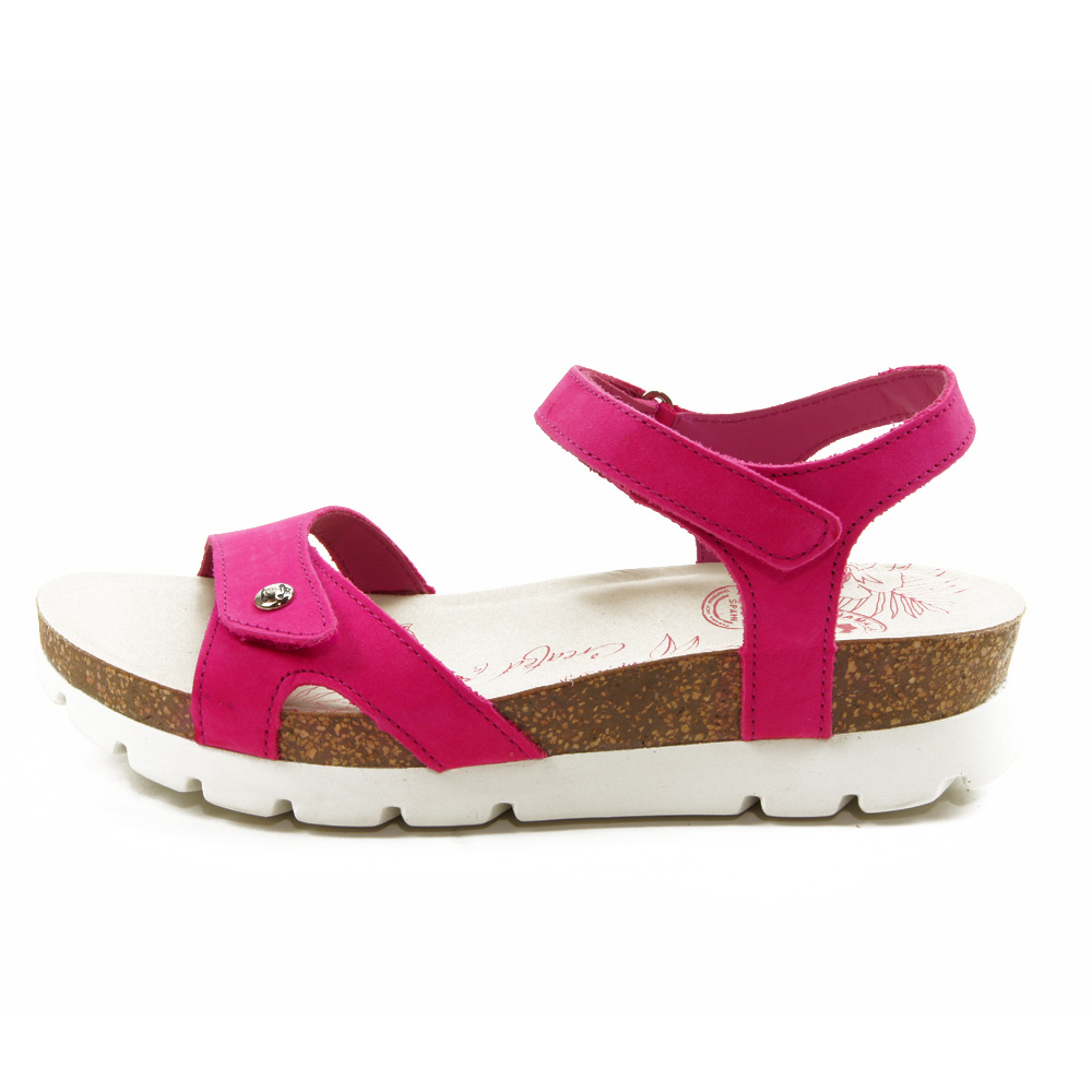 Panama Jack mod. SULIA sandalia para mujer en serraje, velcro