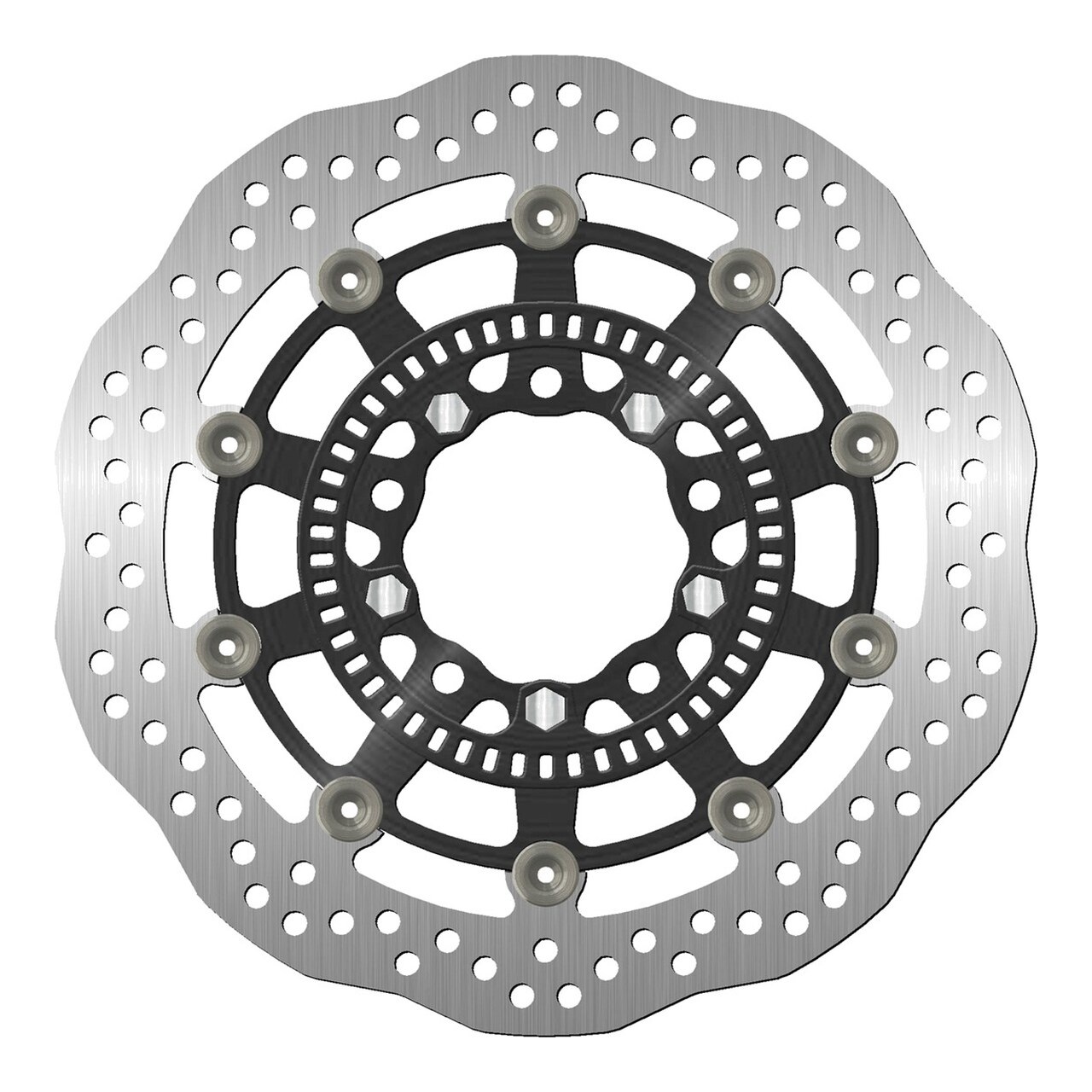 Disco De Freno Delantero Flotante Ondulado 1701Xg Ø300 X Ø80 X 5 Mm 40500221