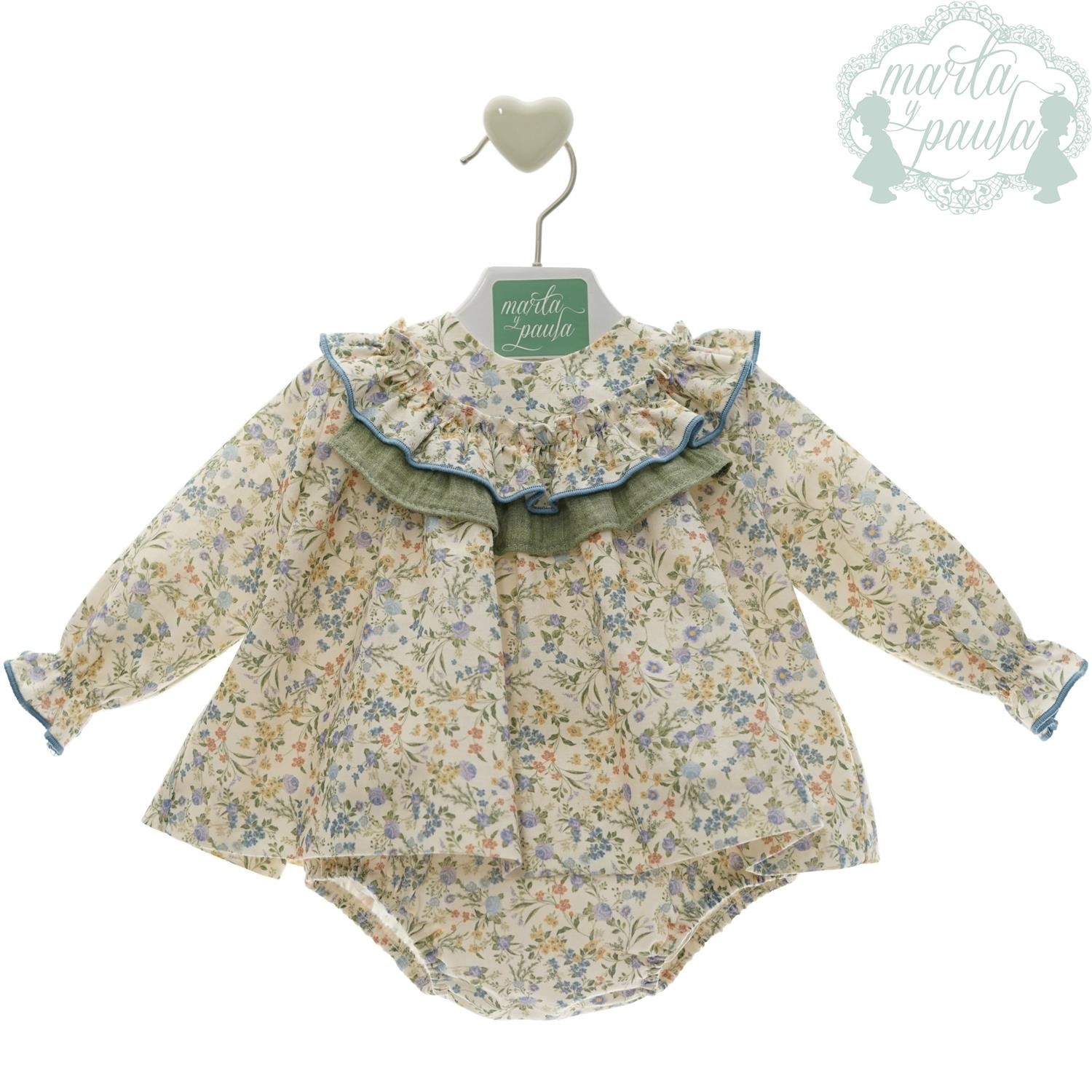 Marta y Paula - Conjunto de ropa para niña Jesúsin, ideal para bebés y recién nacidos, diseño suave y cómodo para uso diario en la categoría Ropa de Niña