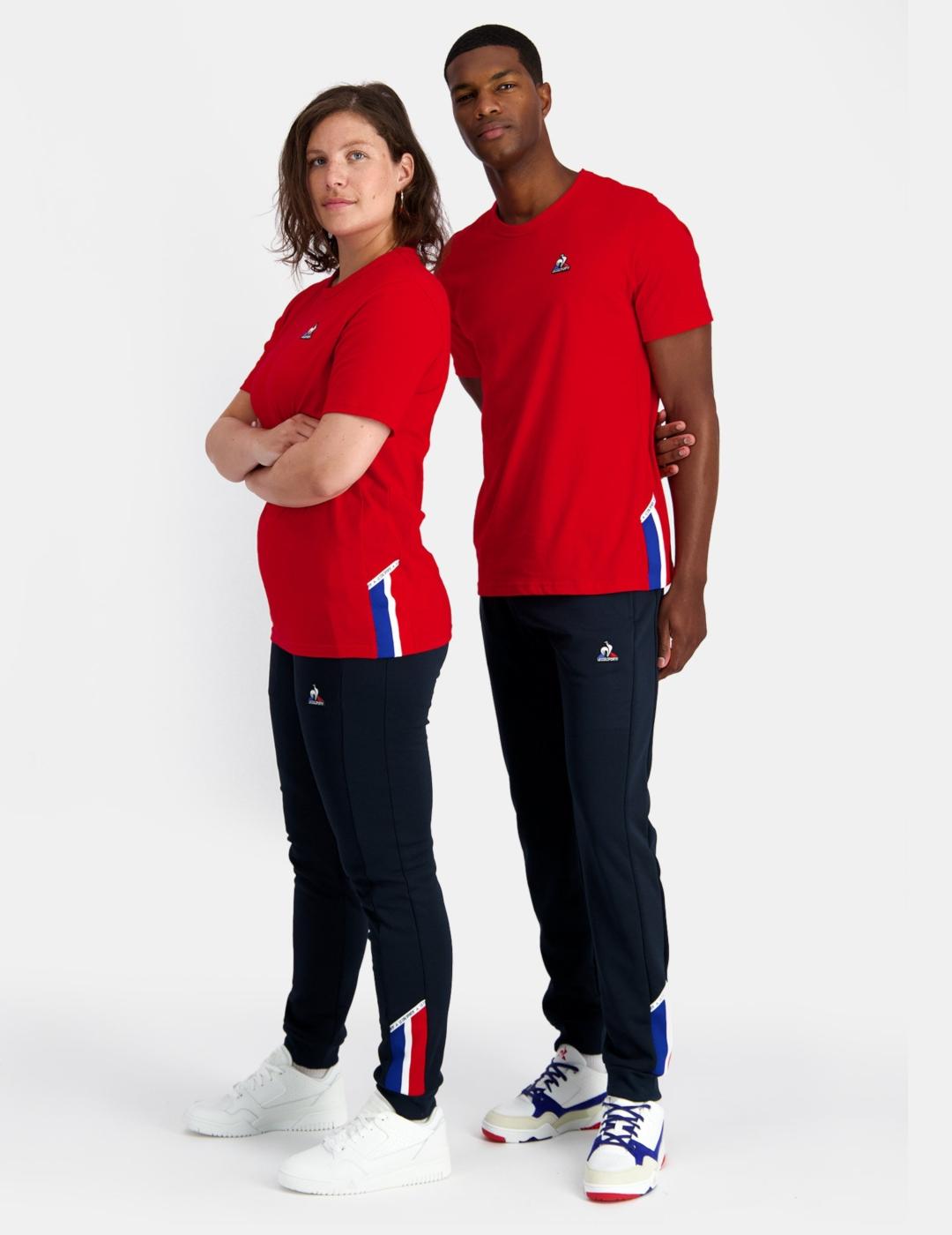 Le Coq Sportif Pantalón Deporte Hombre Coq Sportif Pantsport Azul Algodón