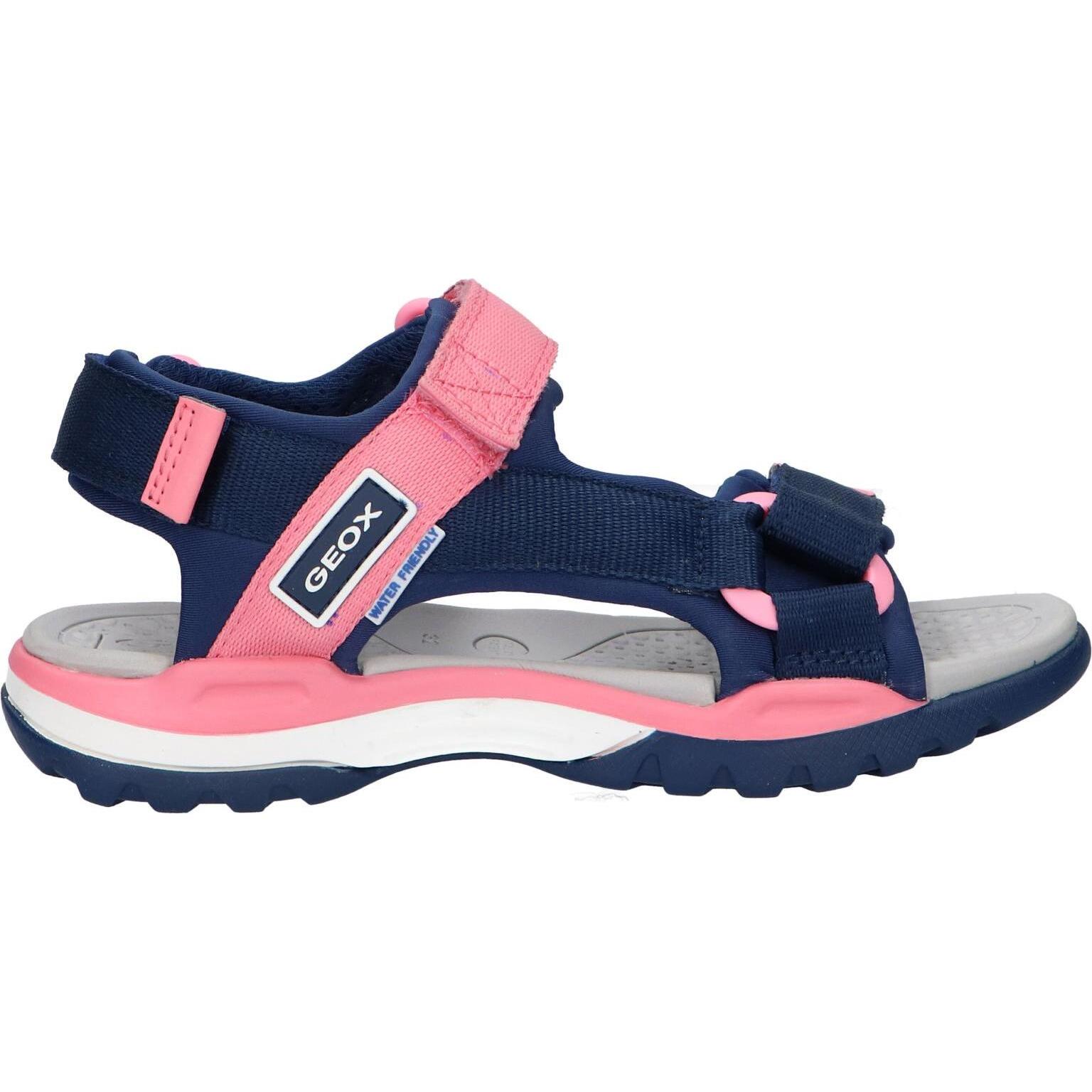 Girls' and women's sandals geox j150wa 01511 j borealis cf47q navy-lt coral