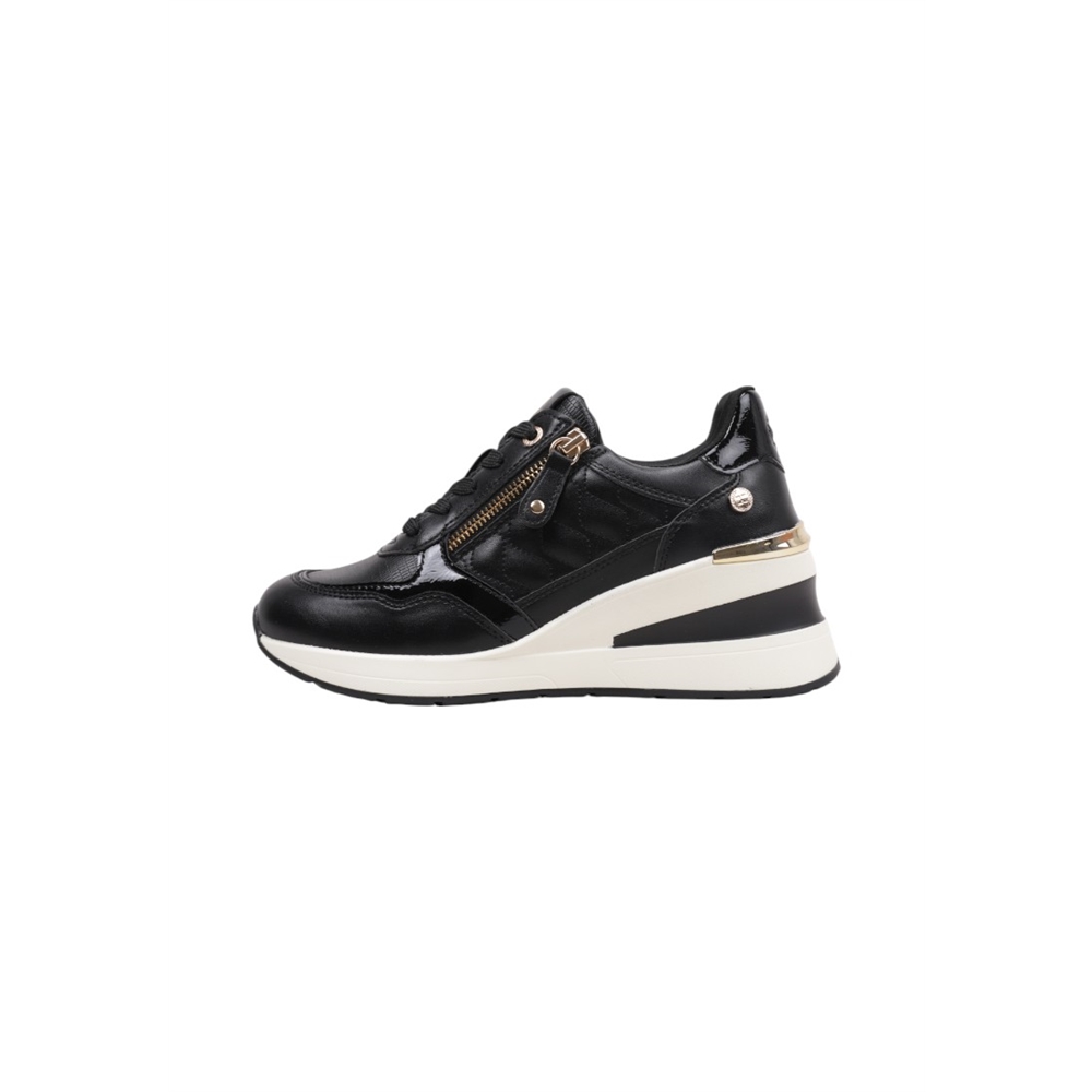 Xti 144382 Deportivas Con Cuña Mujer Negro