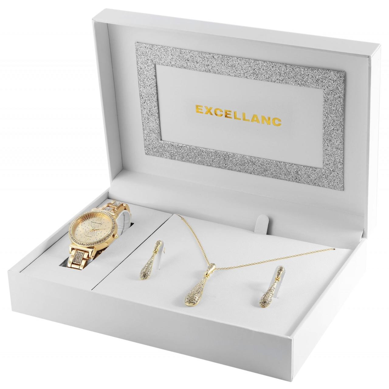 Excellanc® Conjunto Reloj + Joalharia