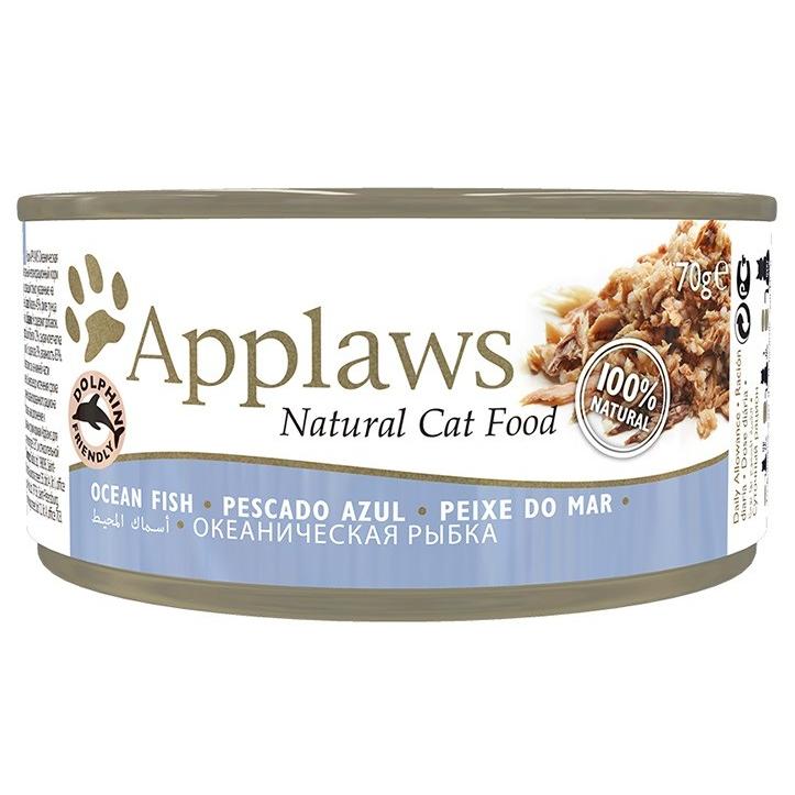 Applaws Lata Gatos Adultos Pescado  Comida húmeda en lata para gatosadultos de Applaws