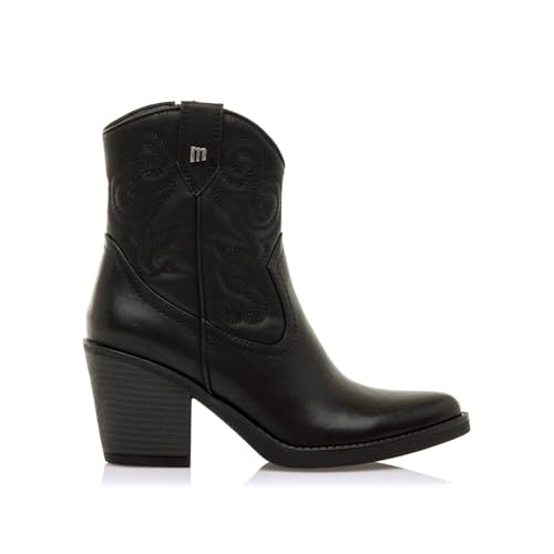 BOTIN MUJER Marca Mustang Modelo 59581 Color NEGRO