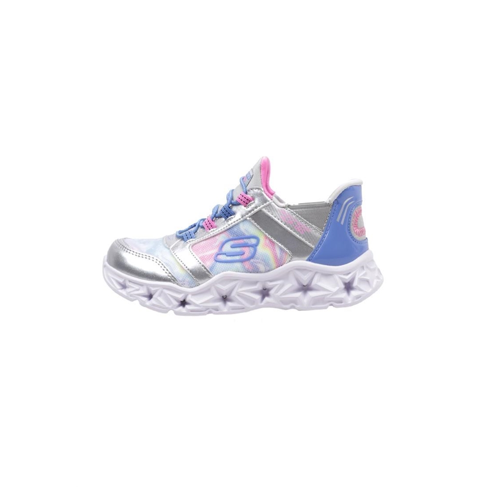 Skechers SLIP-INS: GALAZY LIGHTS-TIEDY Zapatilla Deportiva Velcro niña Azul