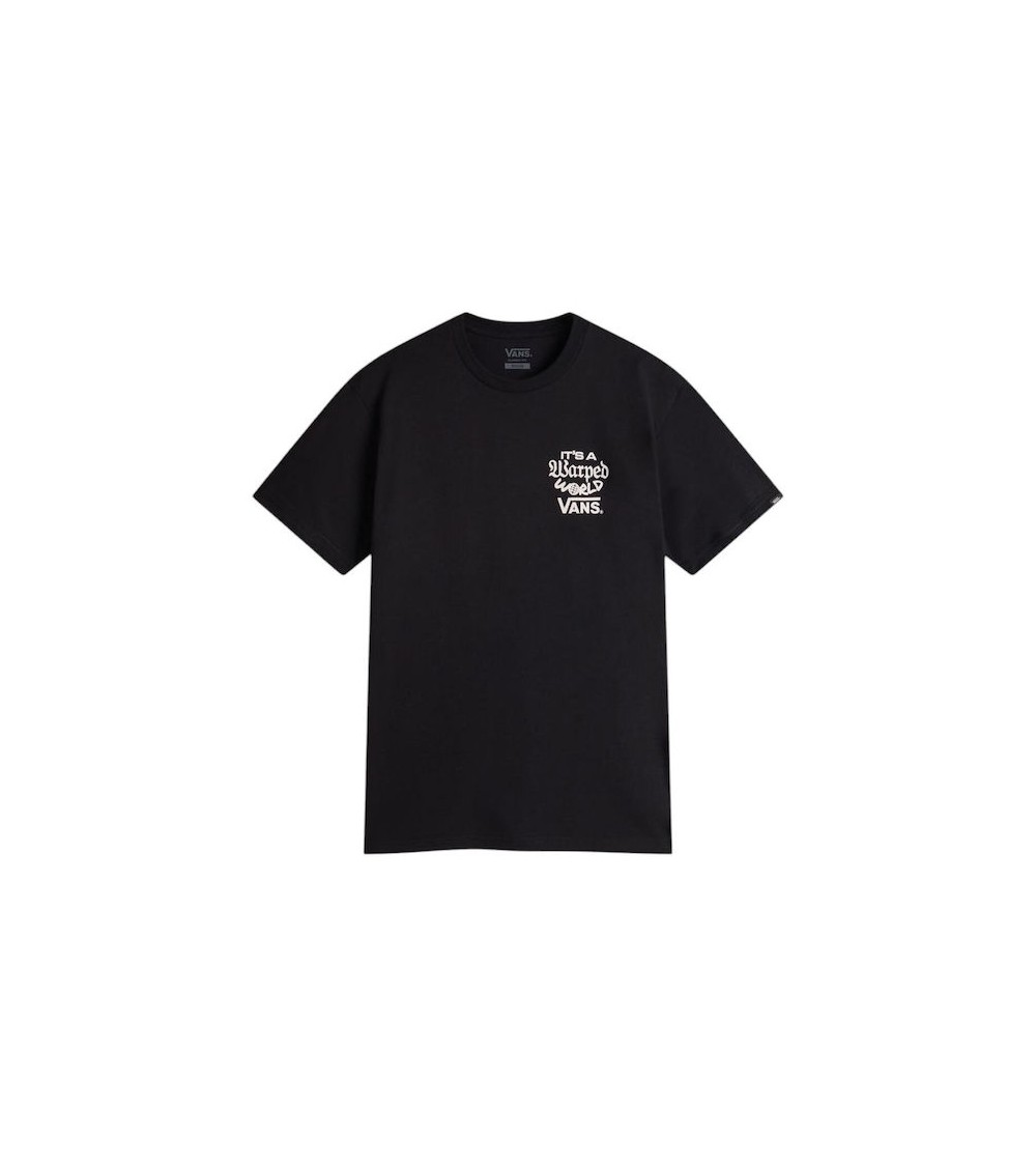 Camiseta Hombre Vans Warpe World Ss Vn000m5eblk1 Camisetas Hombre Vans