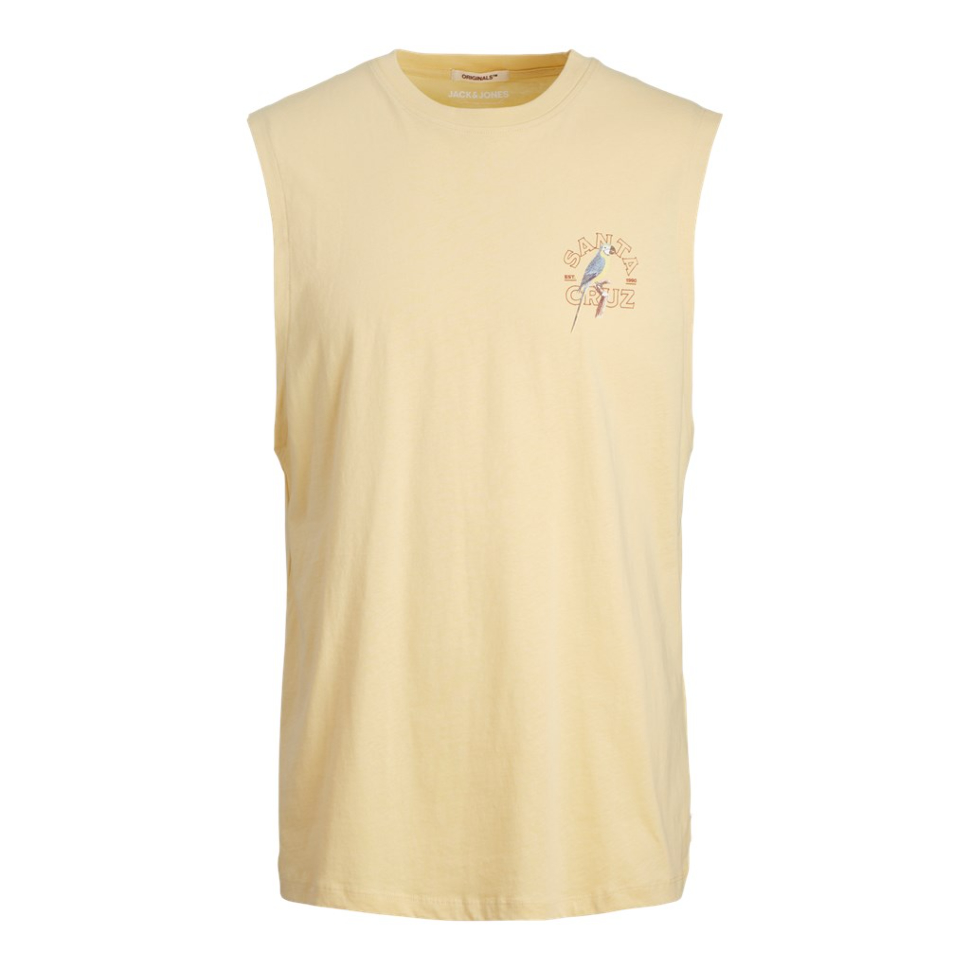 JACK&JONES 12256261 JORMYKONOS SLEEVELESS CREW NECK Hombre Camiseta Top Polo TS 29069