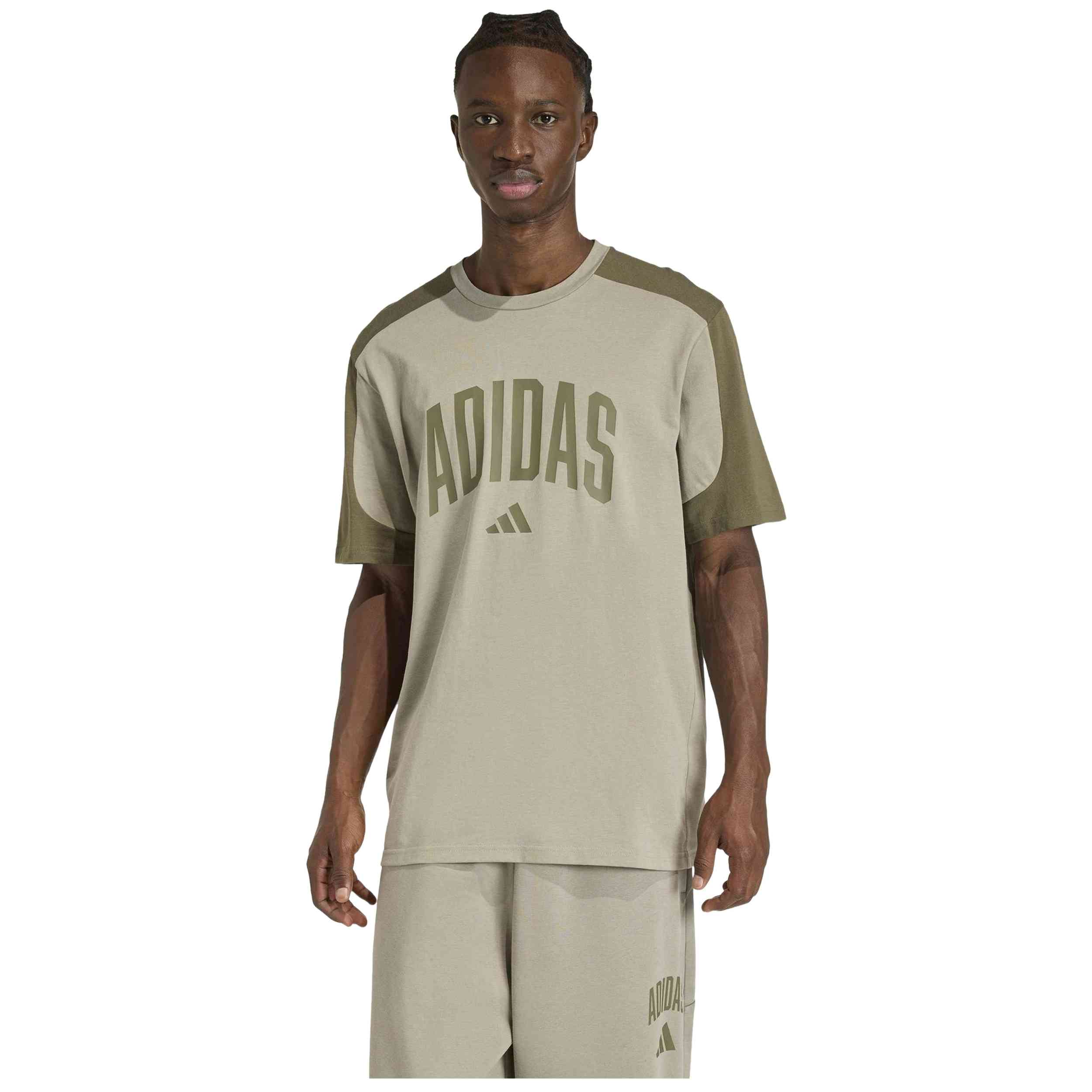 Camiseta De Manga Corta Adidas modelo KC3417 para Hombre en color Verde