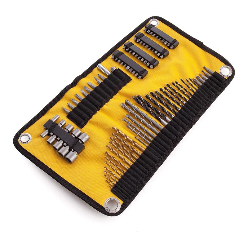 DEWALT DT7981-QZ - Juego de 98 Piezas para Atornillar Enrollable