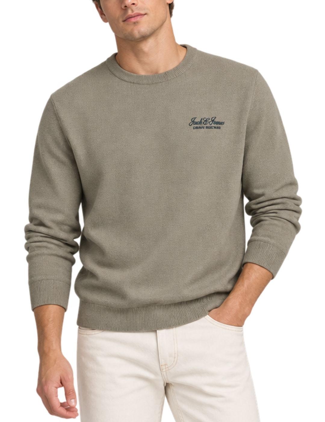 Jersey Jack&Jones Archive verde de hombre