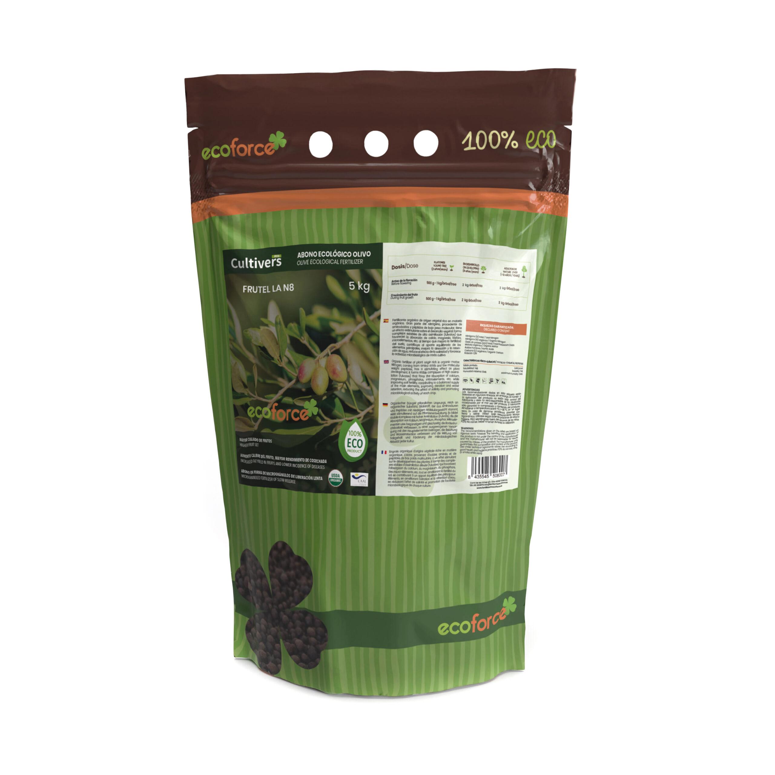 CULTIVERS Abono Olivo Ecológico 5 kg
