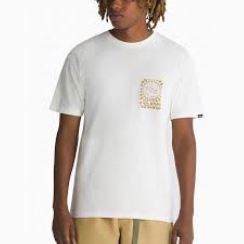 Camiseta VANS SUN AND SURF SS TEE VN000G5KFS81 Blanco