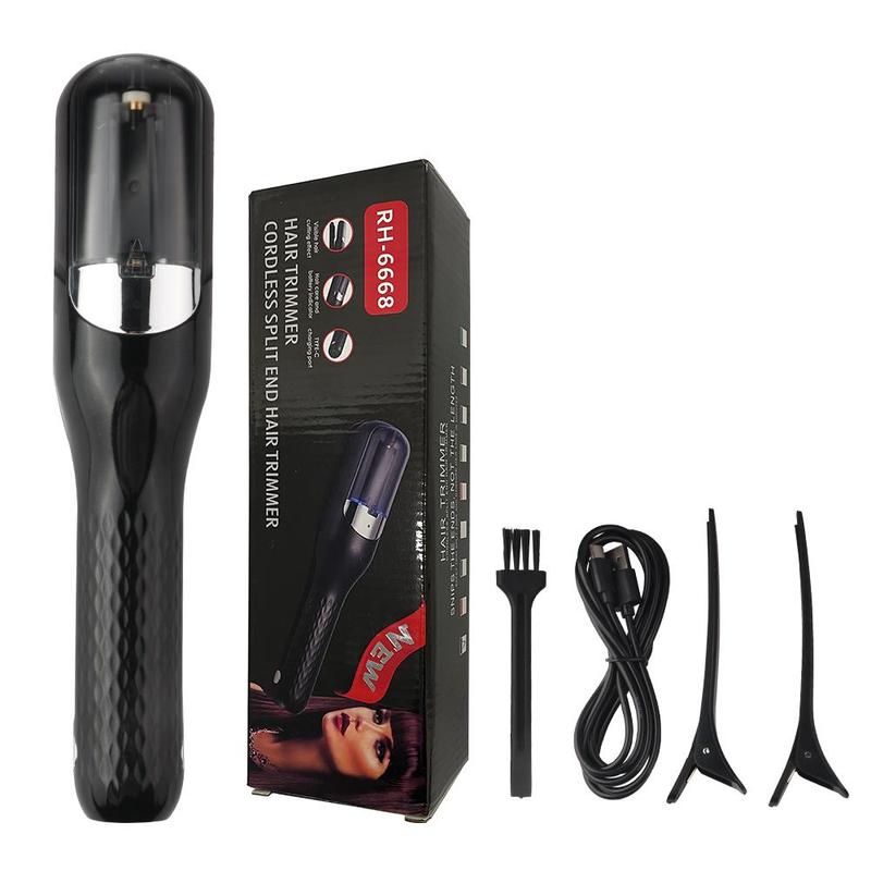 Cortador De Cabello Eléctrico Automático 2 En 1 Control De Borde Multifuncional Recargable Por Tipo C Cortador De Punta De Cabello