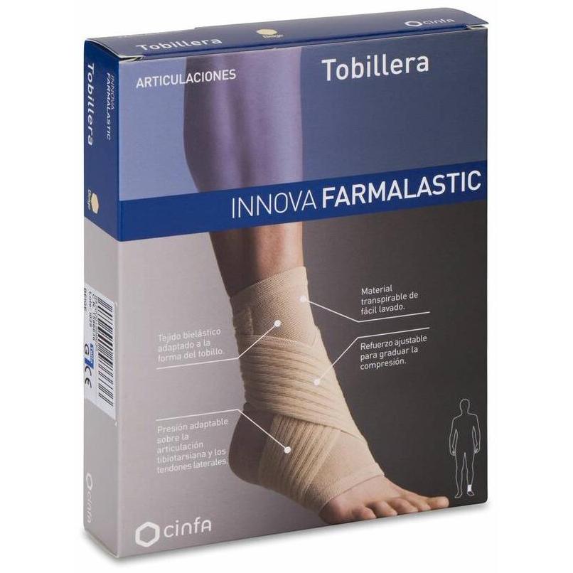 Farmalastic Innova Tobillera Talla Grande, 1 Ud