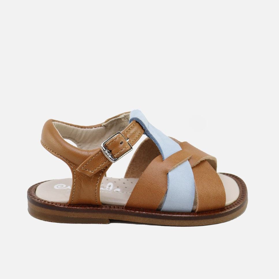 Sandalias Combinadas Vaqueta | Eli 1957