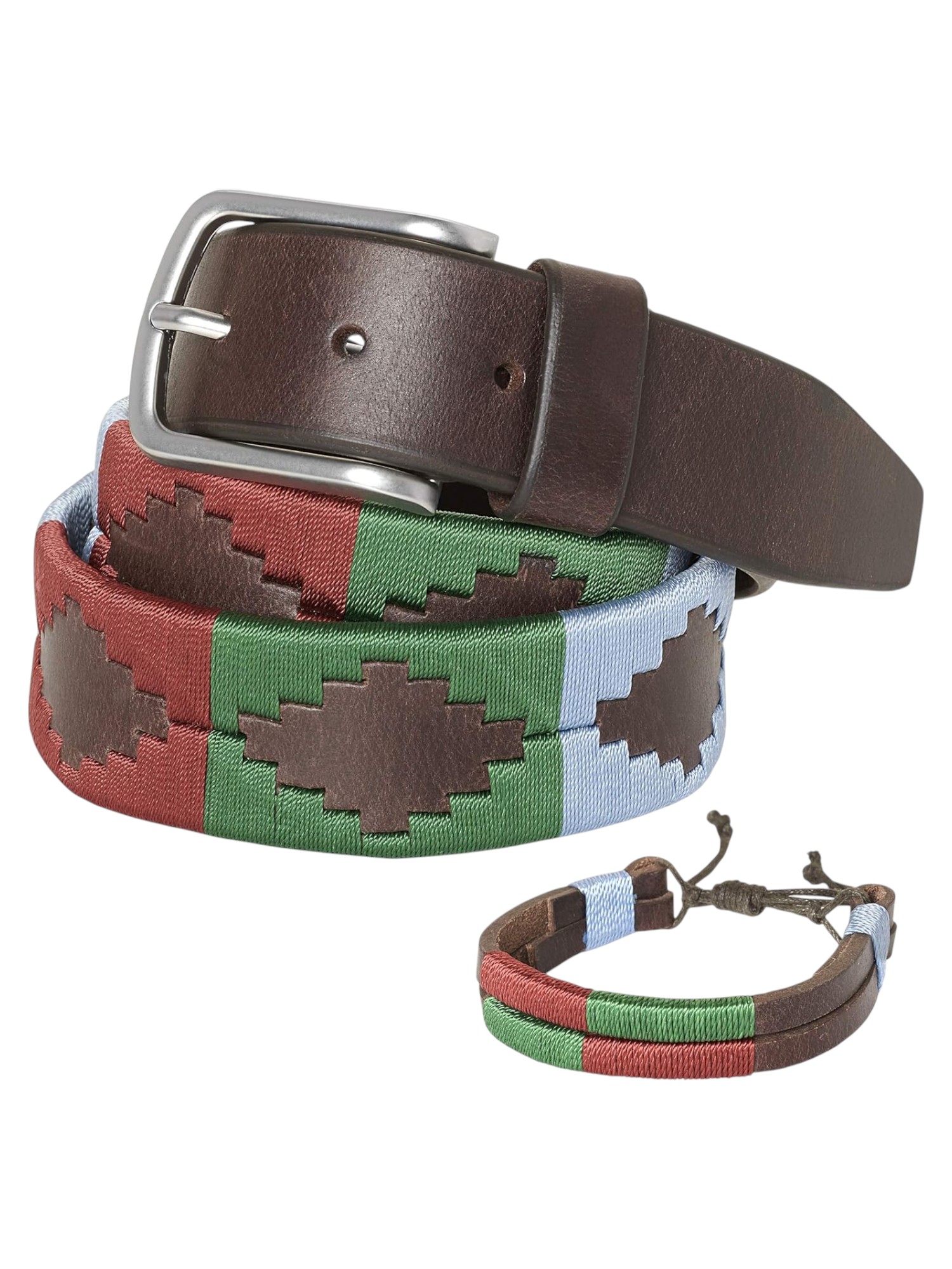 PELPE POLO Verde Cinturón argentino FBM Verde