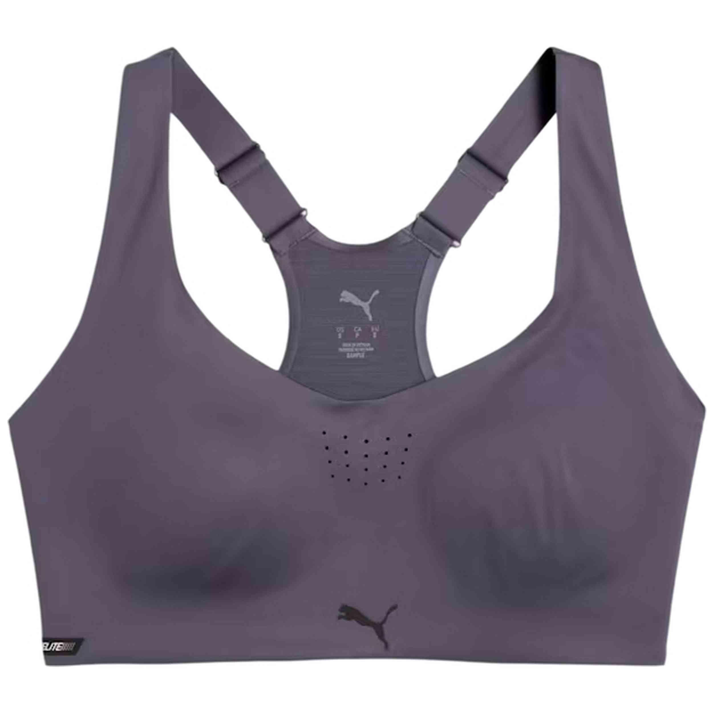 Sujetador Puma modelo Pwrmode Bra - High en color Lila