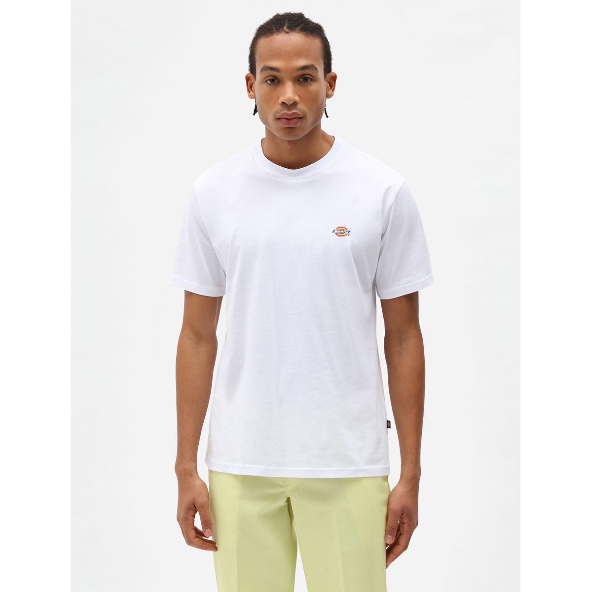 Camiseta Dickies Mapleton Blanca 100% Algodón Corte Recto