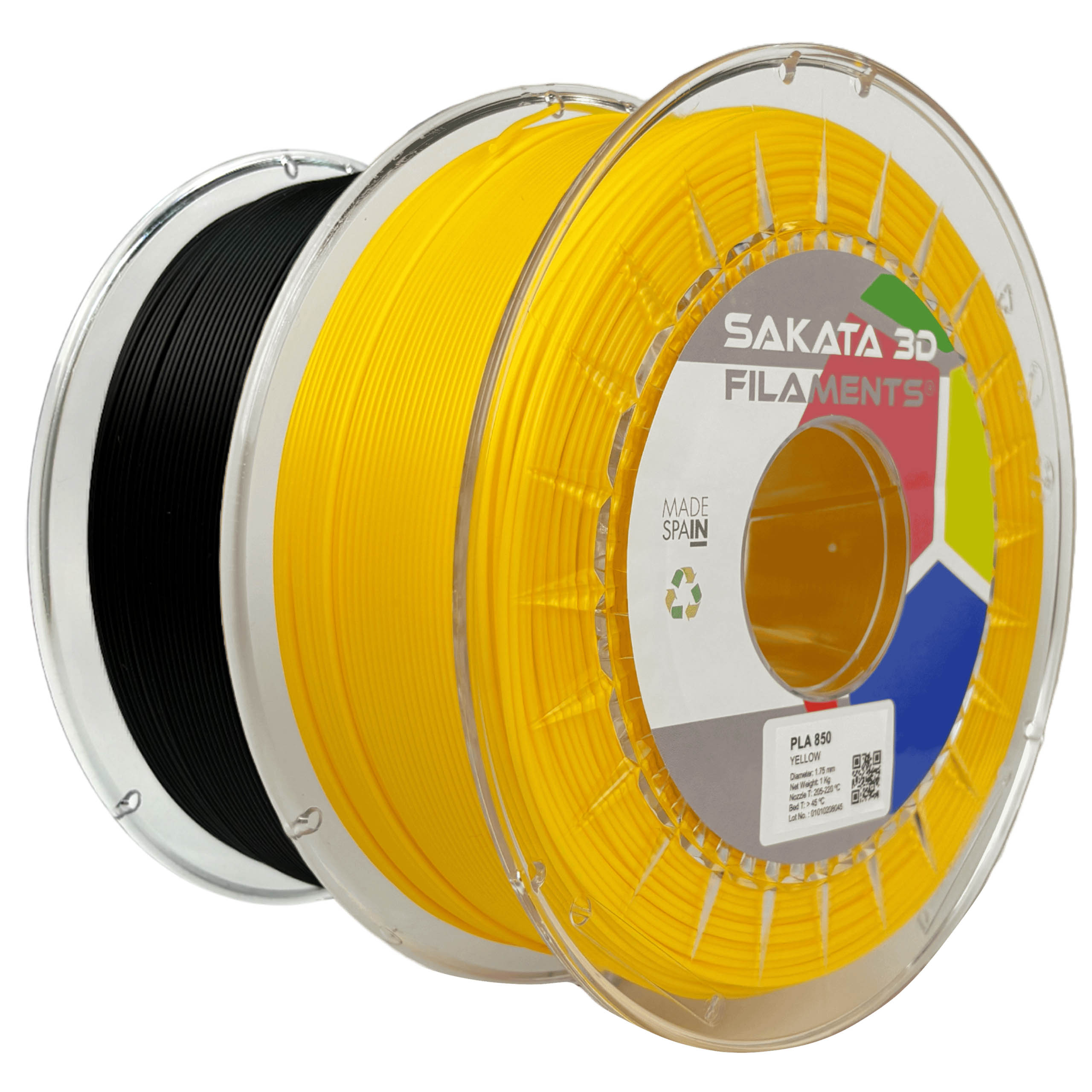 PLA 850  Pack 2Kg  1,75mm  SUPERIOR al PLA Standar  Mayor Resistencia y Prestaciones Mecanicas  Marca SAKATA 3D FILAMENTS  Directo de la Fabrica  Filamento 3D  Filamento para impresora 3D  Impresora 3D