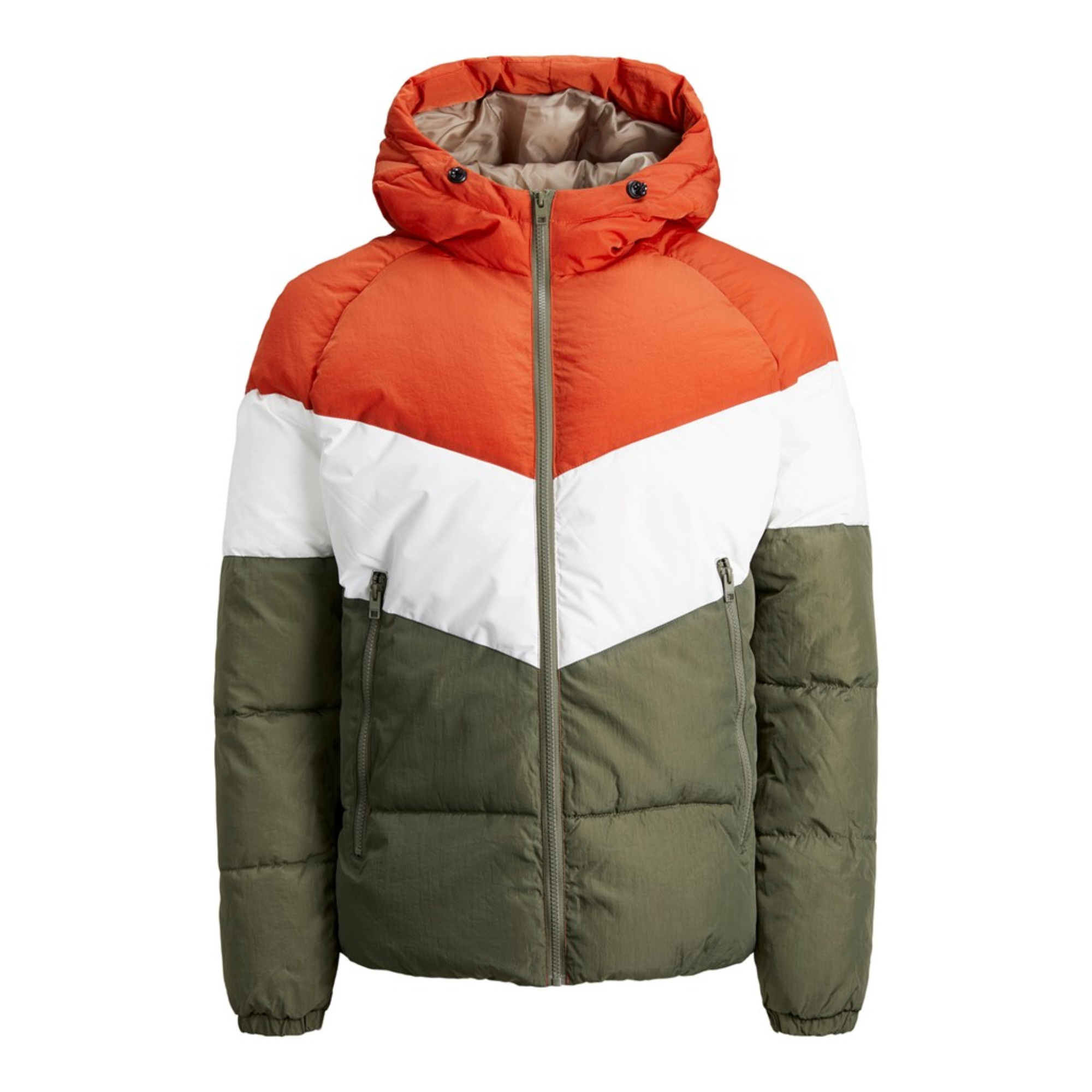 JACK&JONES Hombre Anorak Chaqueta Cazadora Parka Abrigo 23852