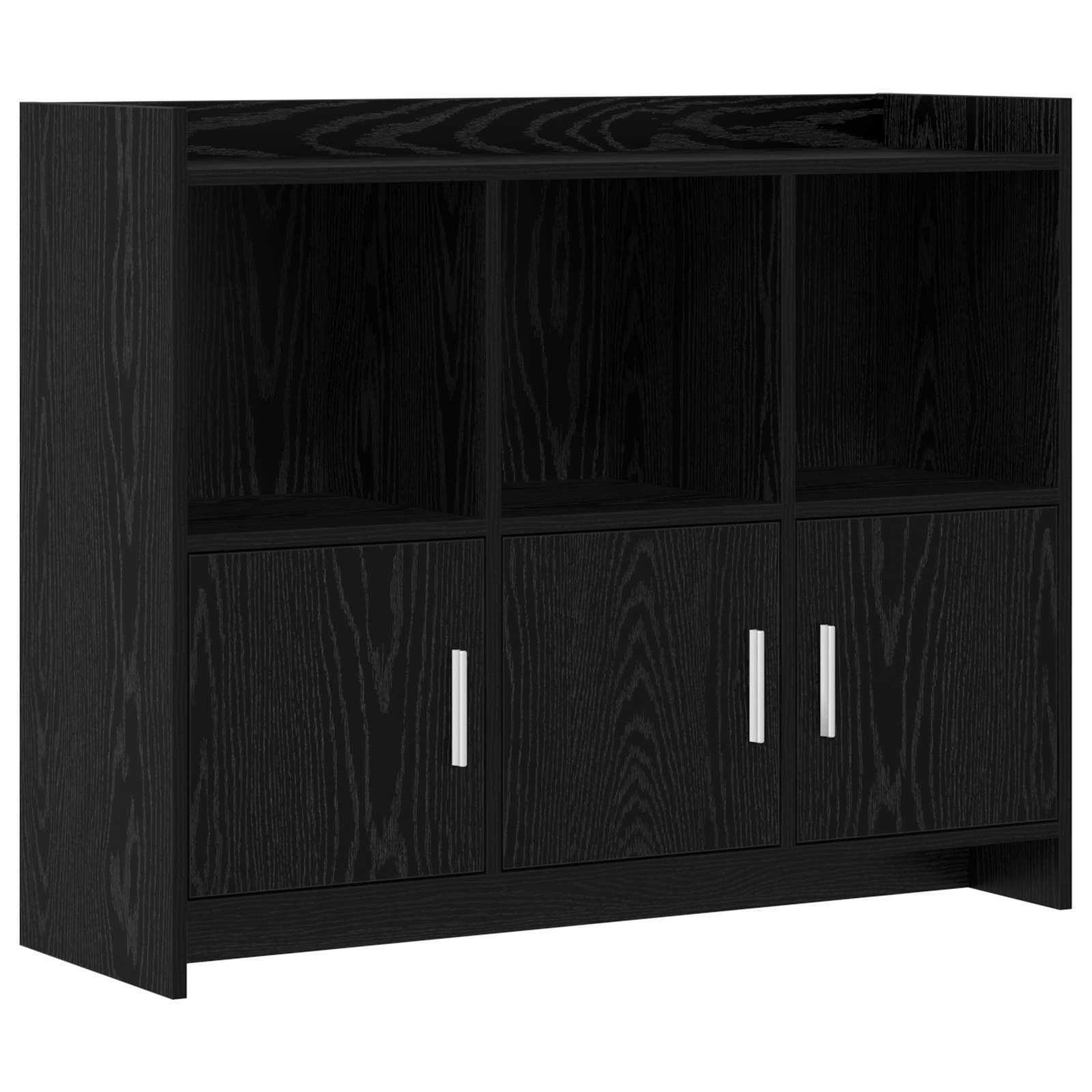 vidaXL Aparador 98,5 x 33 x 80 cm Madera de ingeniería Multicolor