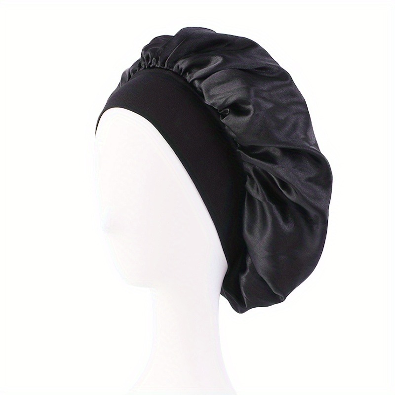 Zenyth 1pc Gorro De Dormir De Seda Suave Para Mujeres Y Hombres Capa De Satén Protección Para Melo Rizado Estilo Bobeo Duradera No Desliza Todo La Noche