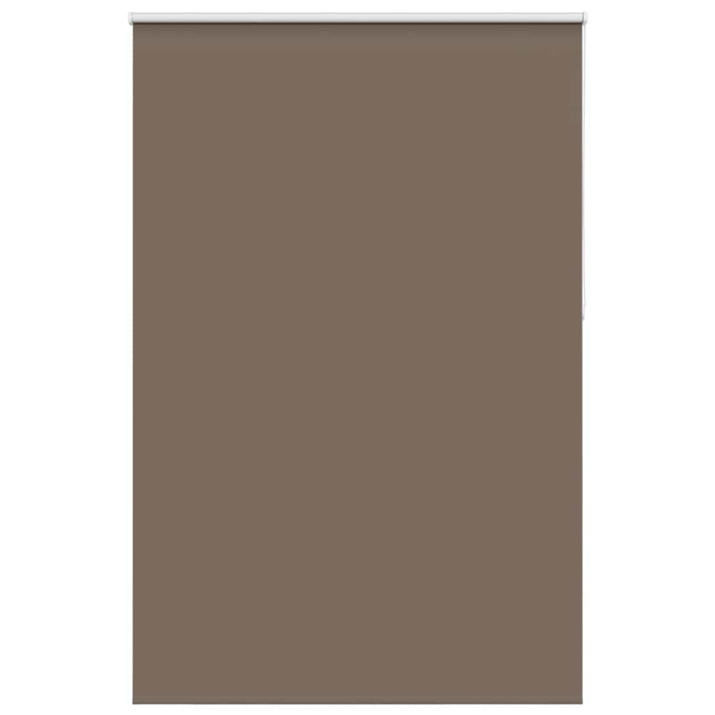 vidaXL Estor Enrollable Opaco Color Café 155x230cm Tela Ancho 151,6cm