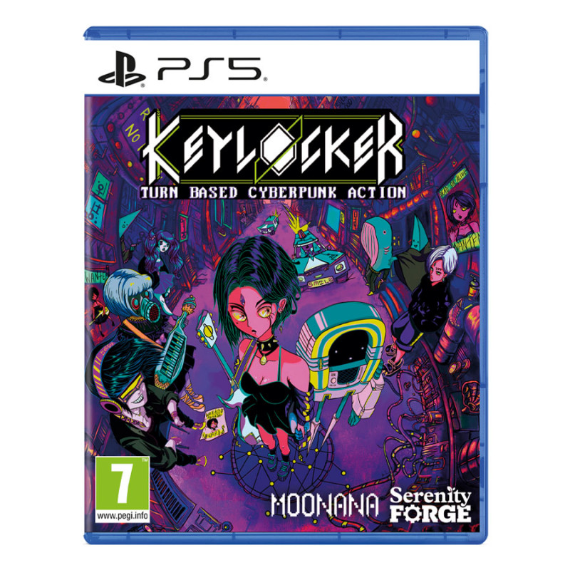 Keylocker Turn Based Cyberpunk Action - Playstation 5 - Nuevo Precintado - PAL España