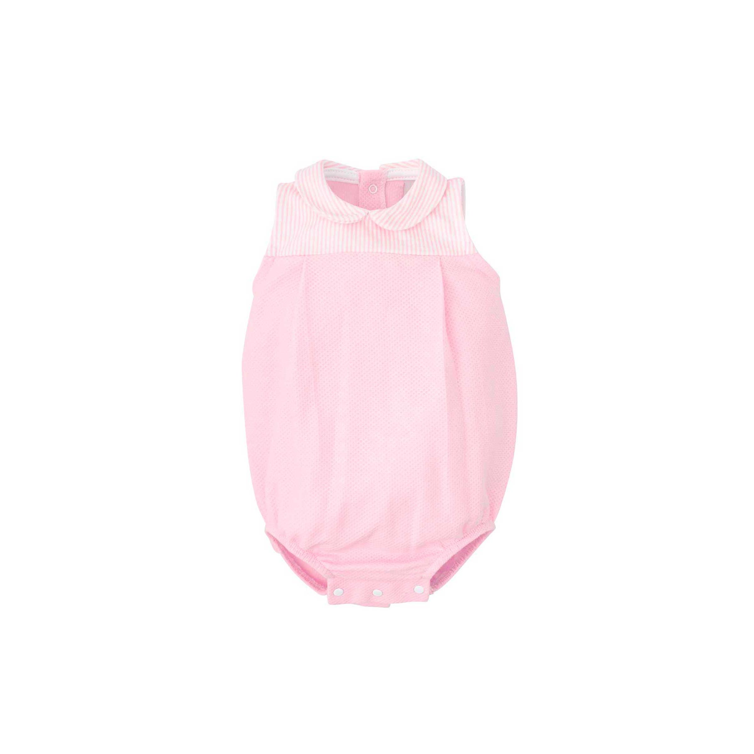 Pelele Babidu de Bebé Celeste 100% Algodón Liso