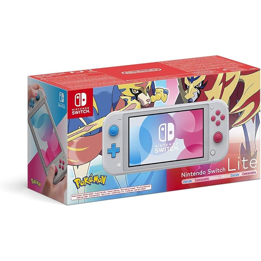 Consola Nintendo Switch Lite Edicion Pokemon Zacian y Zamazenta PAL España Nueva Precintada Envio en menos de 24 horas