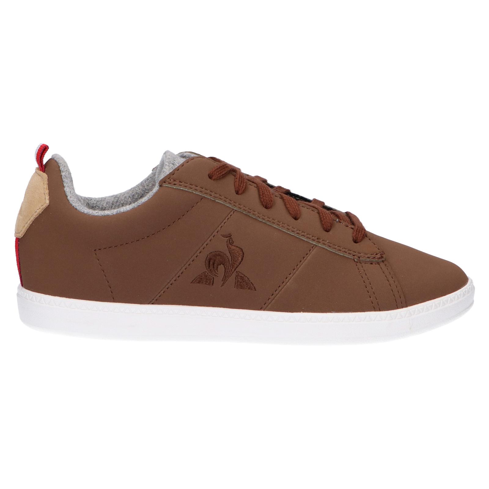 Sport Shoes for Women and Girls and Boys LE COQ SPORTIF 2010075 COURTCLASSIC BROWN
