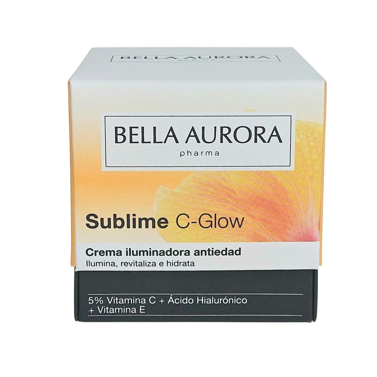 Bella Aurora Sublime C-glow Crema Iluminadora Antiedad 50ml