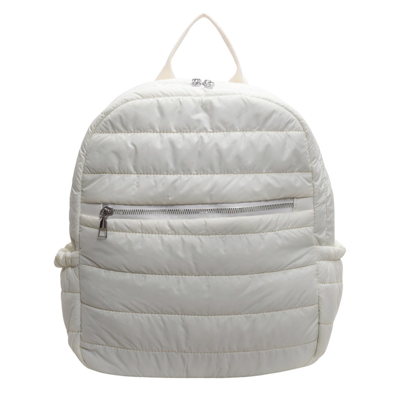 CA Nueva mochila de algodón, mochila con bordado coreano, mochila escolar de gran capacidad para estudiantes, bolso informal para mujeres