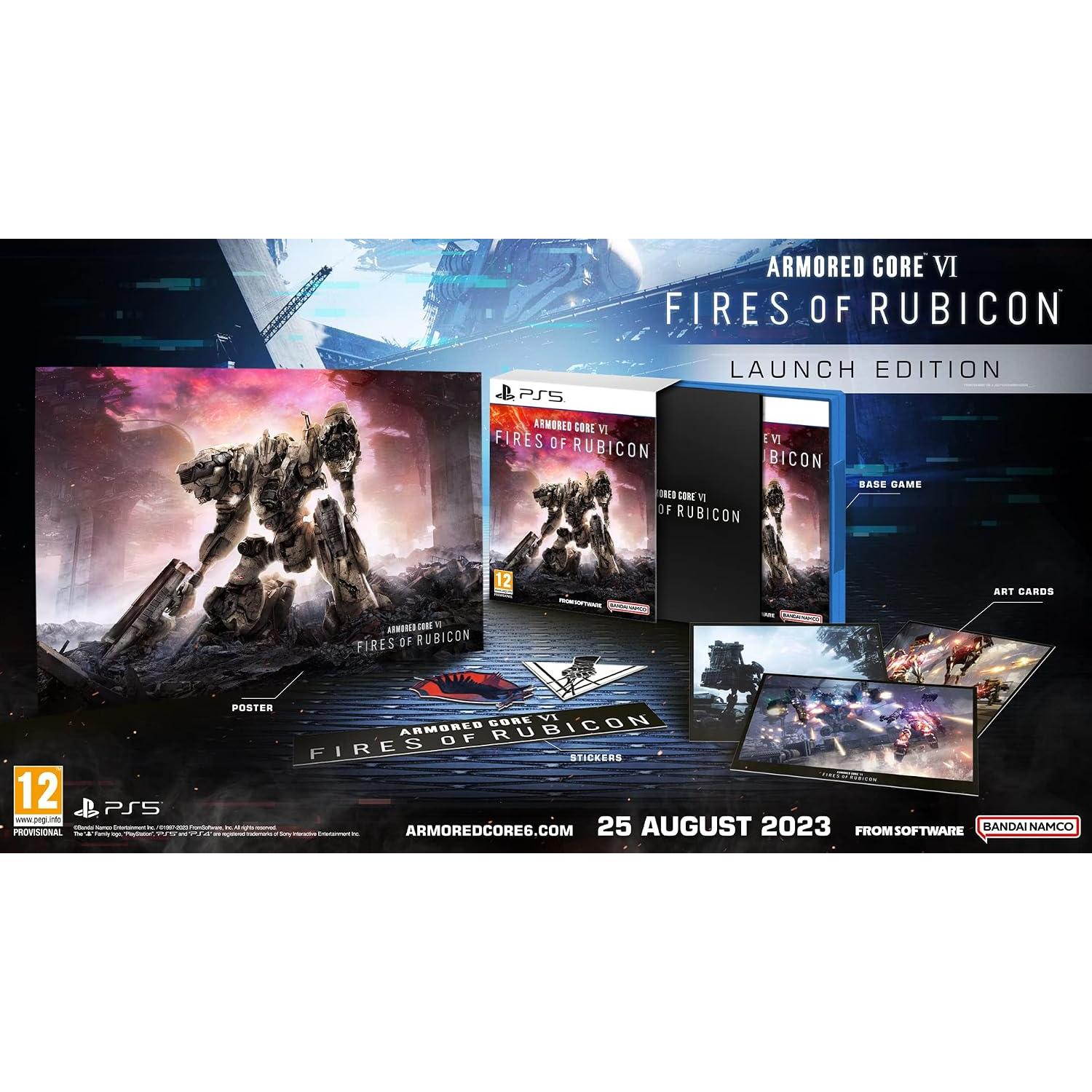 Armored Core VI Fires of Rubicon Launch Edition (Importacion UK) - PS5 - Nuevo Precintado