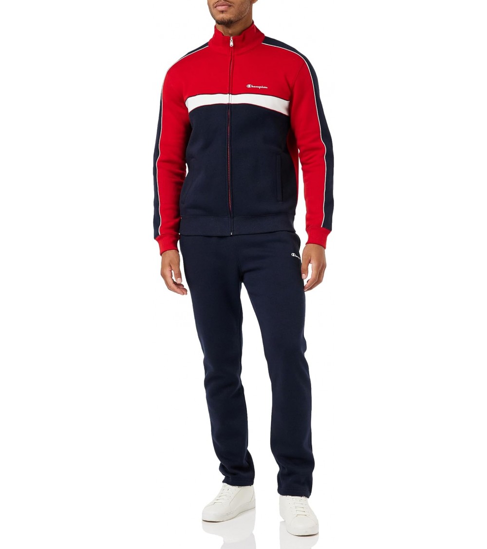 Chándal Hombre Champion Abierto Con Cremallera 219394-rs053-htr Chándals Hombre Champion
