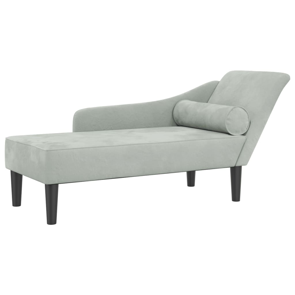 vidaXL Sofá diván con cojines terciopelo en color Gris claro/Gris oscuro/Azul y más | acolchados duraderos para sofás de jardín terraza exterior