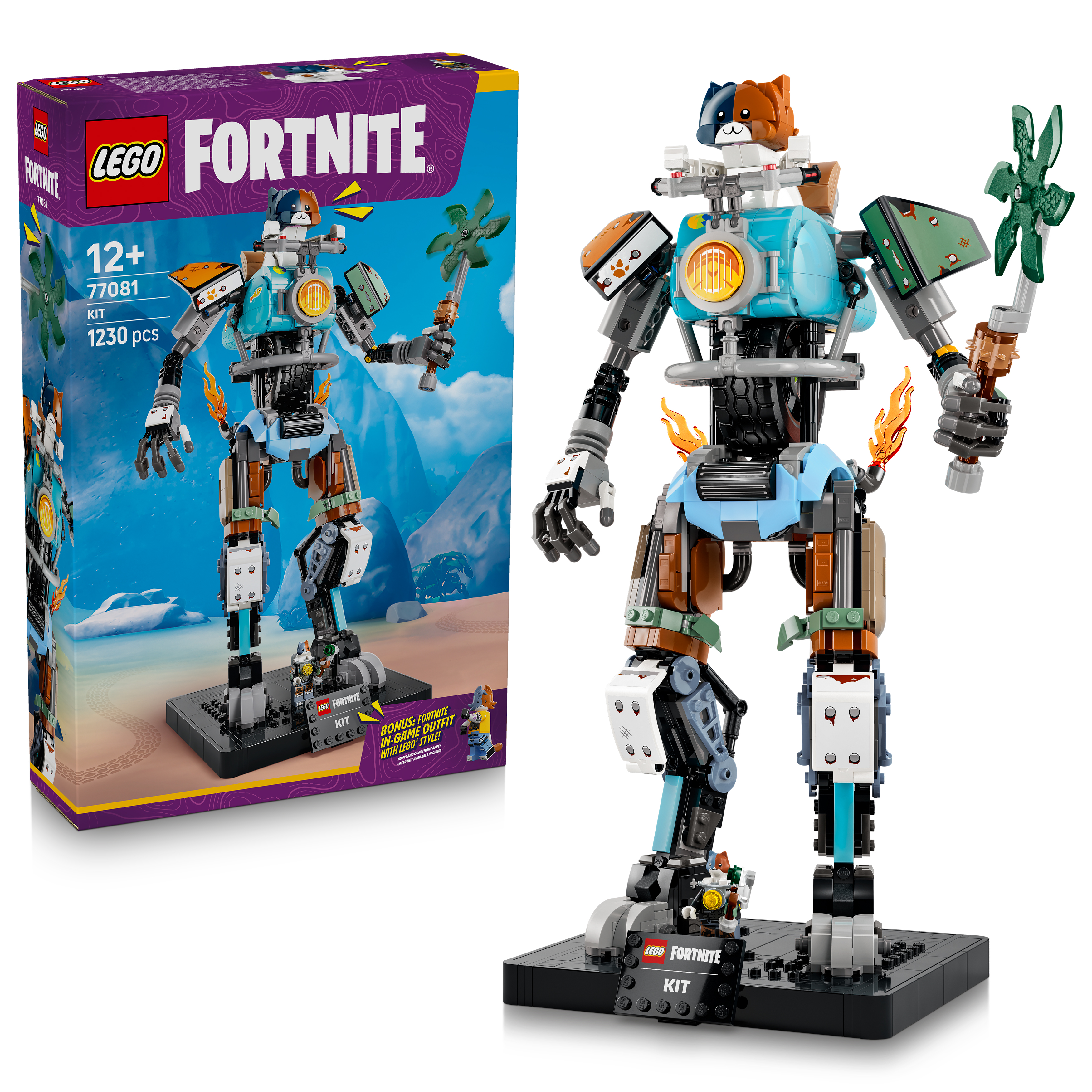 LEGO® 77081 Fortnite KIT de Juguete - Figura de Acción Robótica