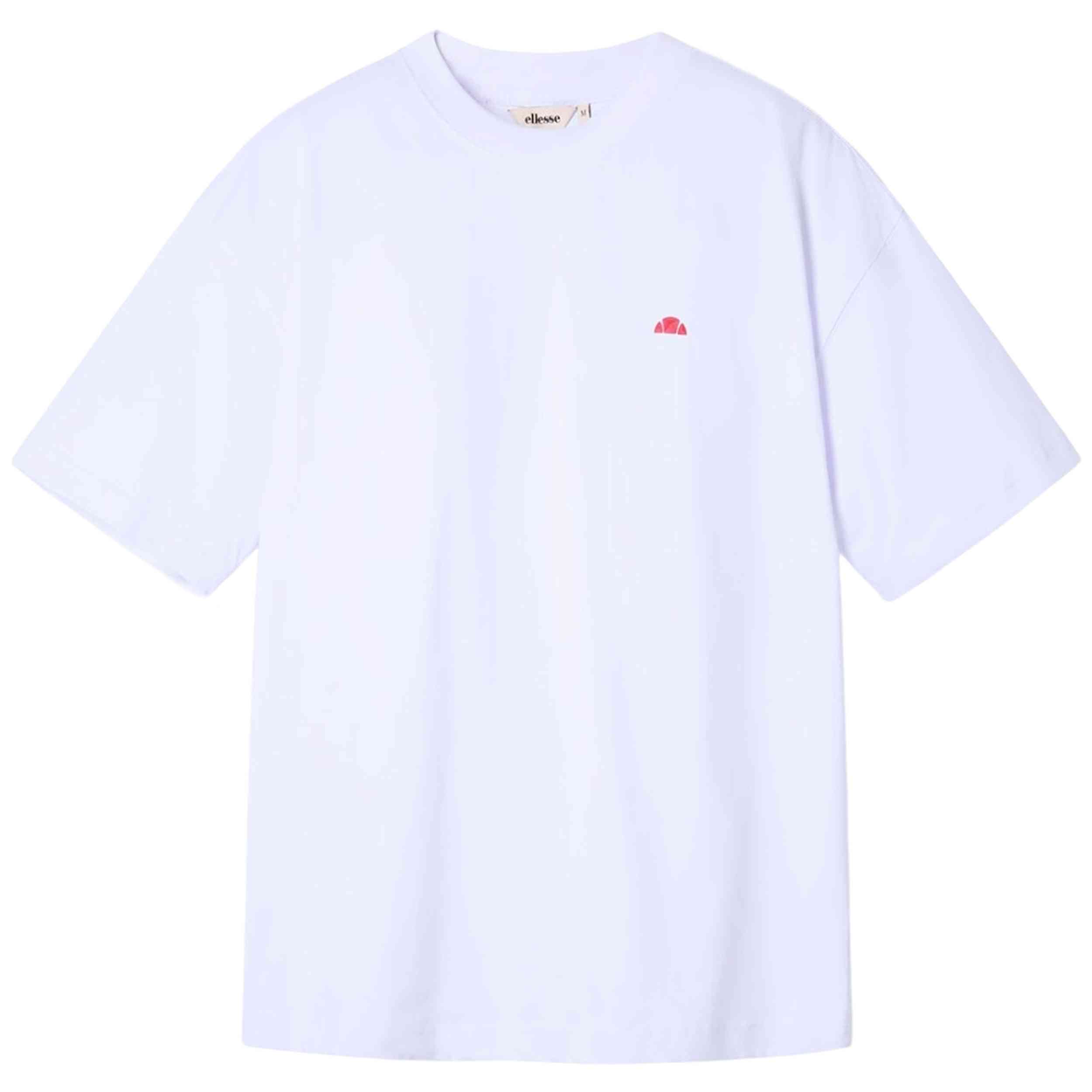 Camiseta De Manga Corta Ellesse modelo Play Nice Tee para hombre y mujer en color Blanco