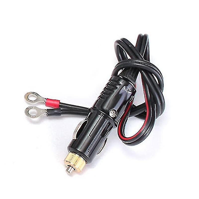 TK Coche 15a enchufe masculino Mecheros adaptador cable de alimentación con 60cm cable