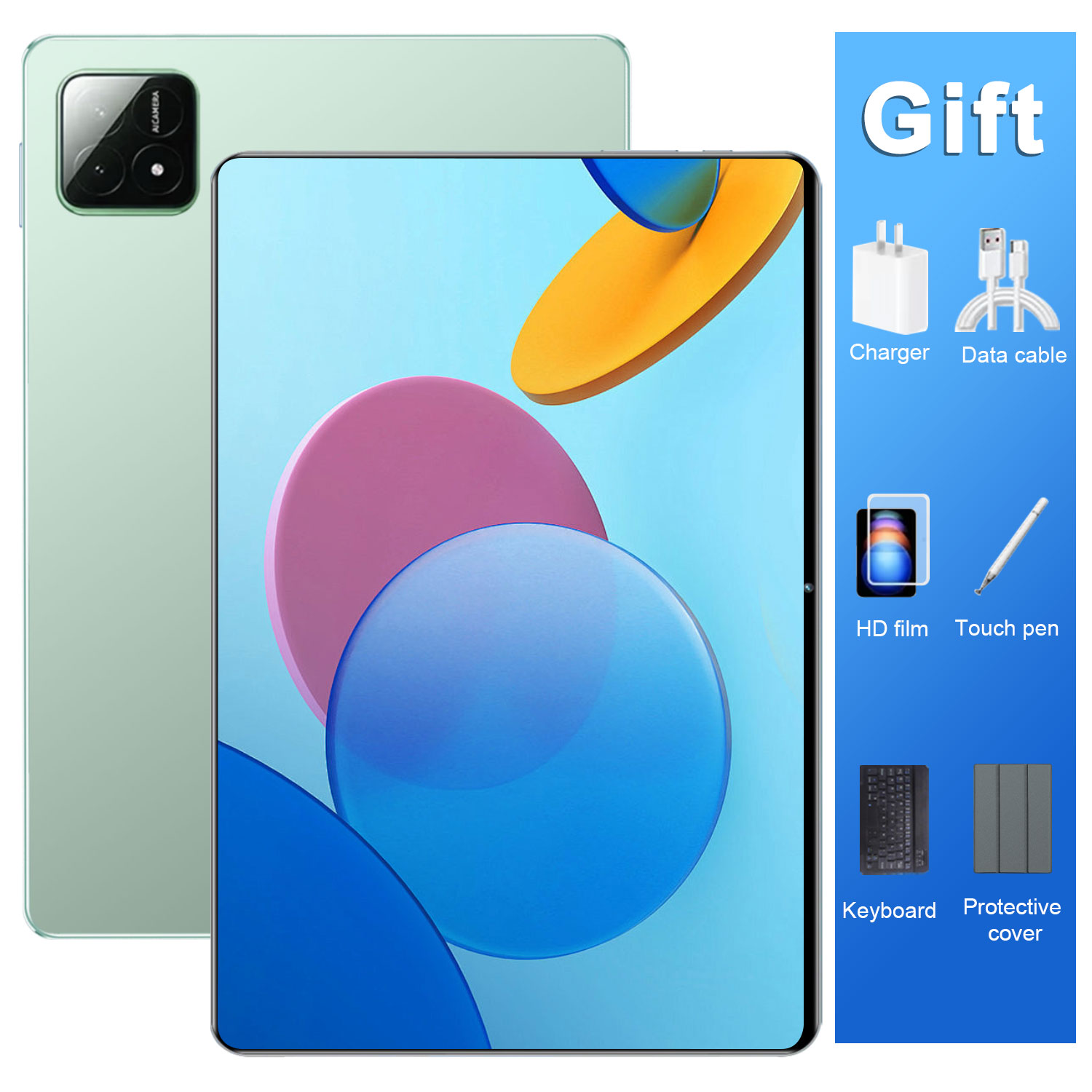 2025 Global New 10.36 inch tablet Android 13 Pad 16GB 1TB 14 core 4K HD 5G WIFI Bluetooth WPS 20000mAh tablets