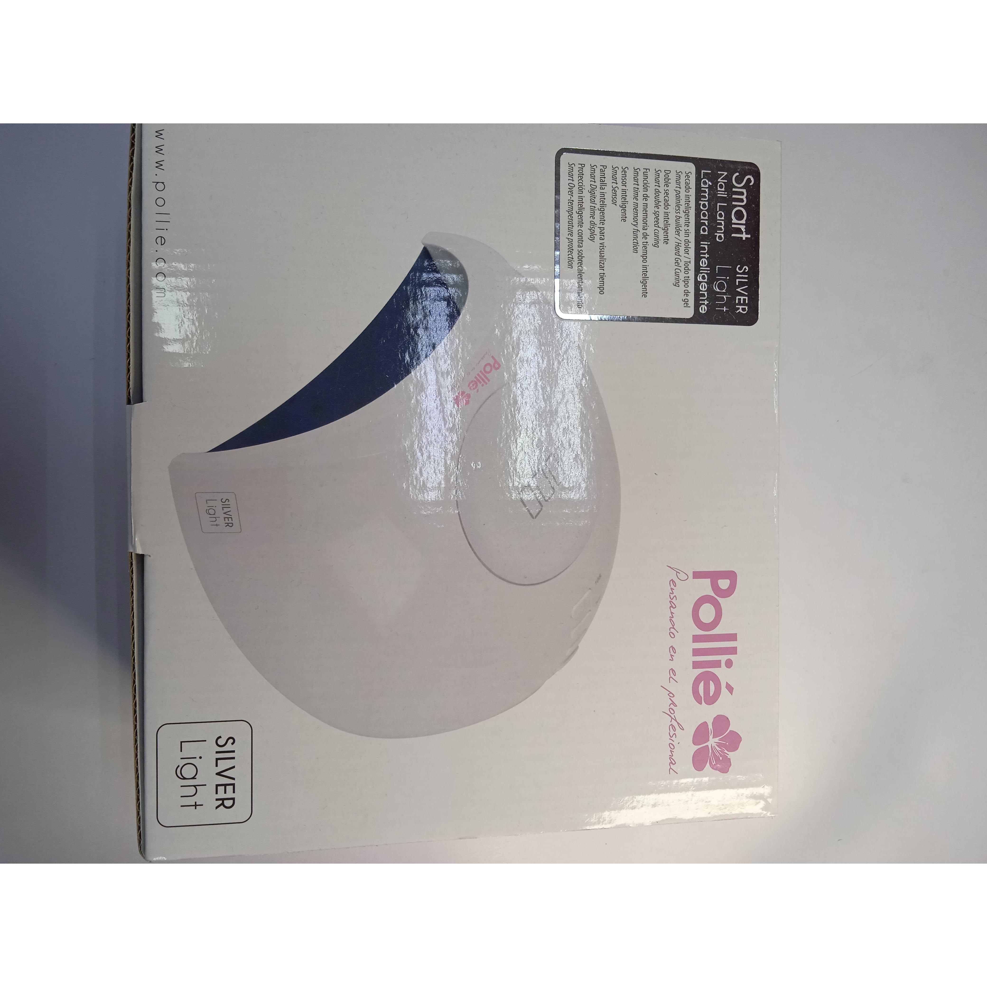 Pollié 2 en 1 UV/LED Lámpara Silver Light