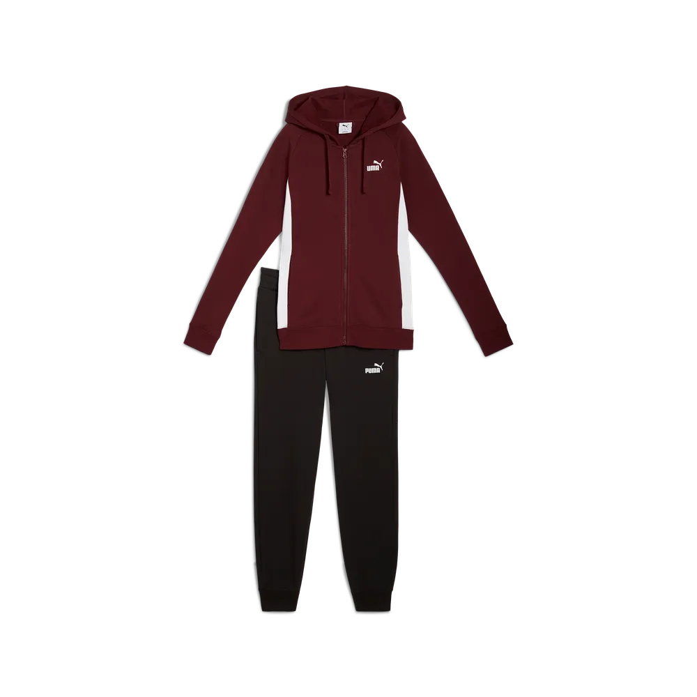 CHANDAL PUMA MUJER ALGODON CON CAPUCHA FULL ZIP HOODED SWEAT SUIT