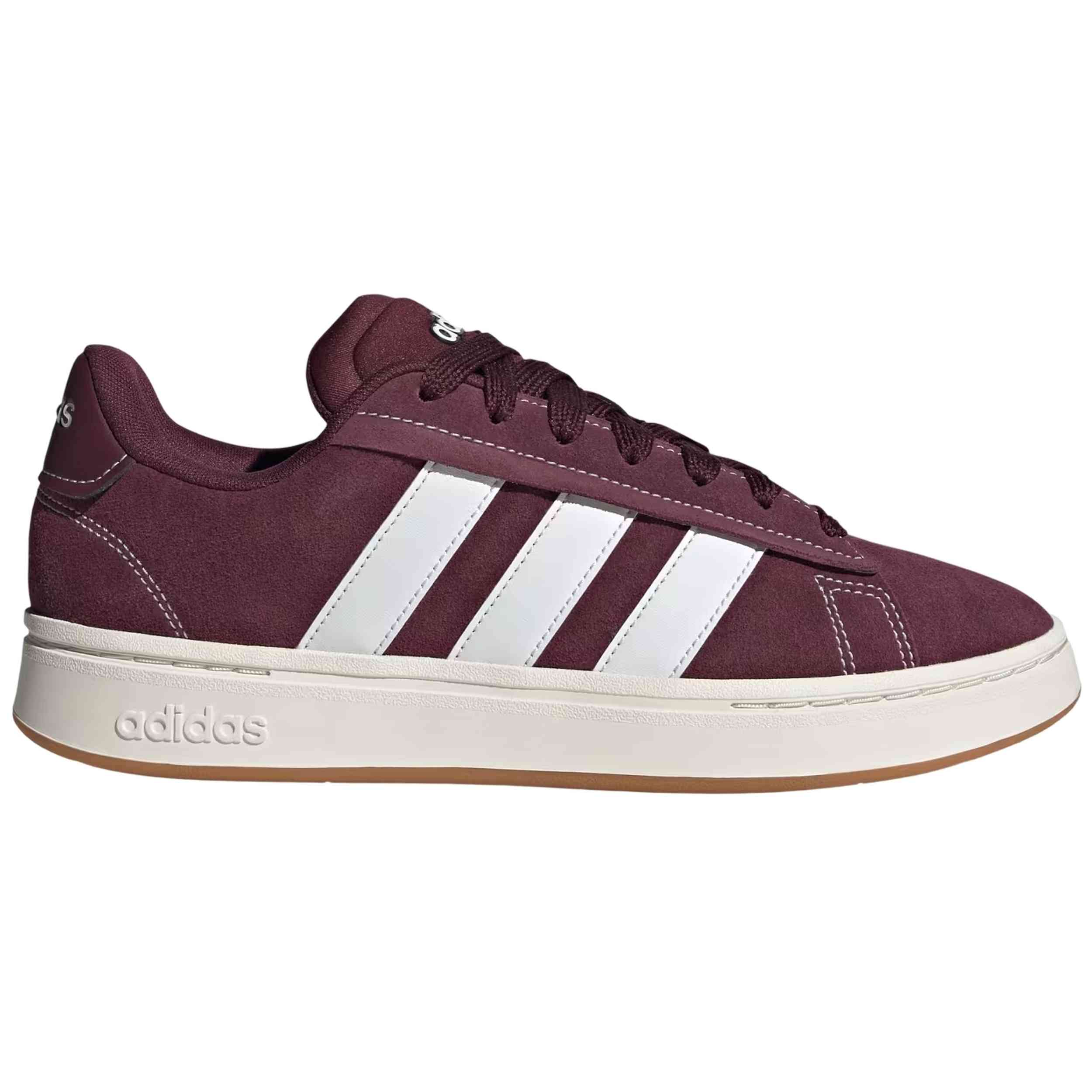 Zapatillas Adidas modelo Grand Court Alpha "Maroon / Cloud White / Gum" para Hombre en color Rojo