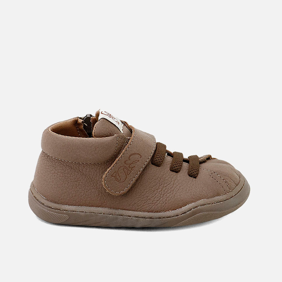 Bota barefoot piel davinci nobuck cuero Elisoft | Eli 1957