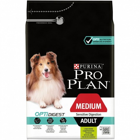 Pro Plan Medium Adult Optidigest Cordero 3 Kg