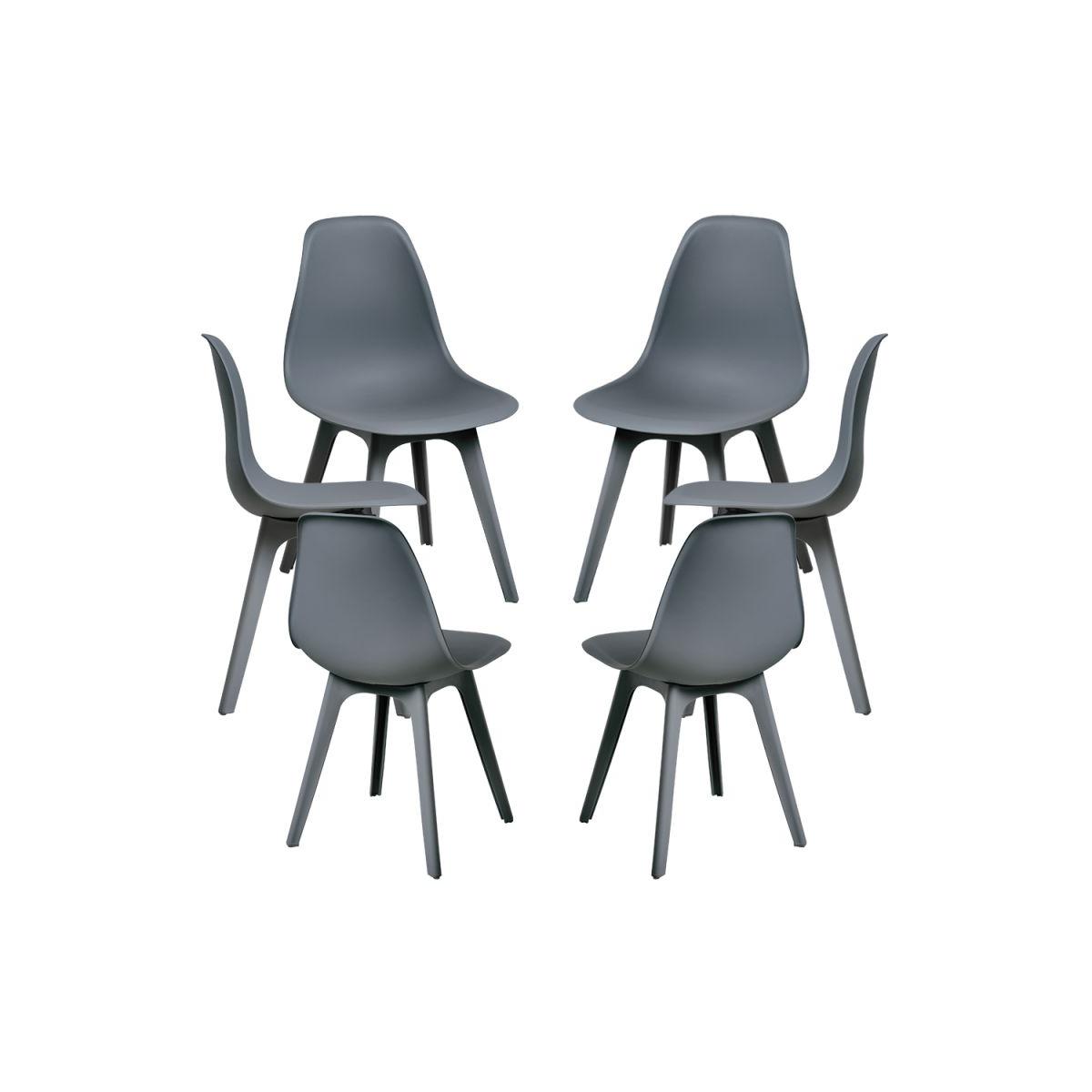 Regalos Miguel - Packs Sillas Comedor - Pack 6 Sillas Kelen Suprym - Rosa