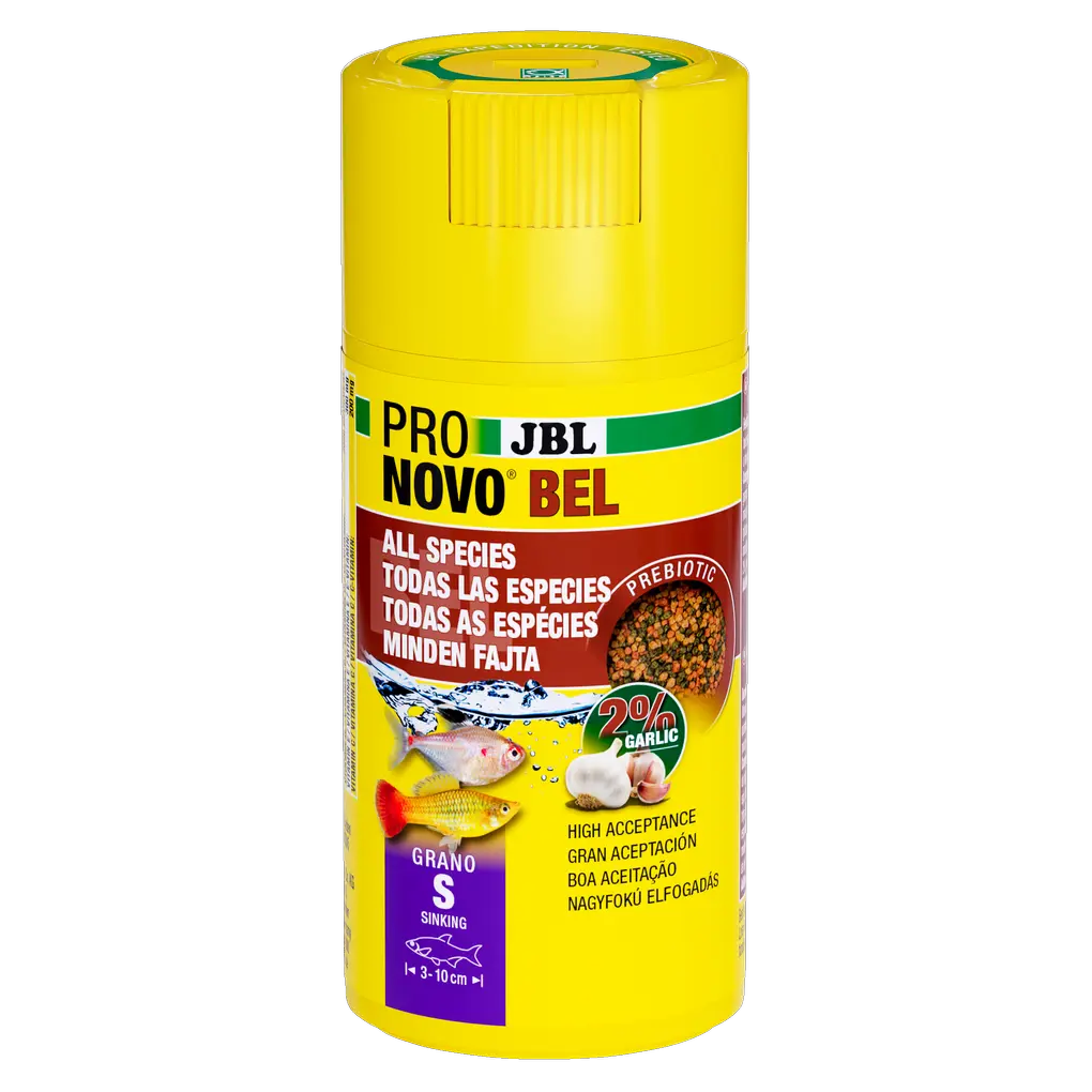 JBL Pronovo Bel Grano S 100ml CLICK - Alimento prebiótico peces acuario
