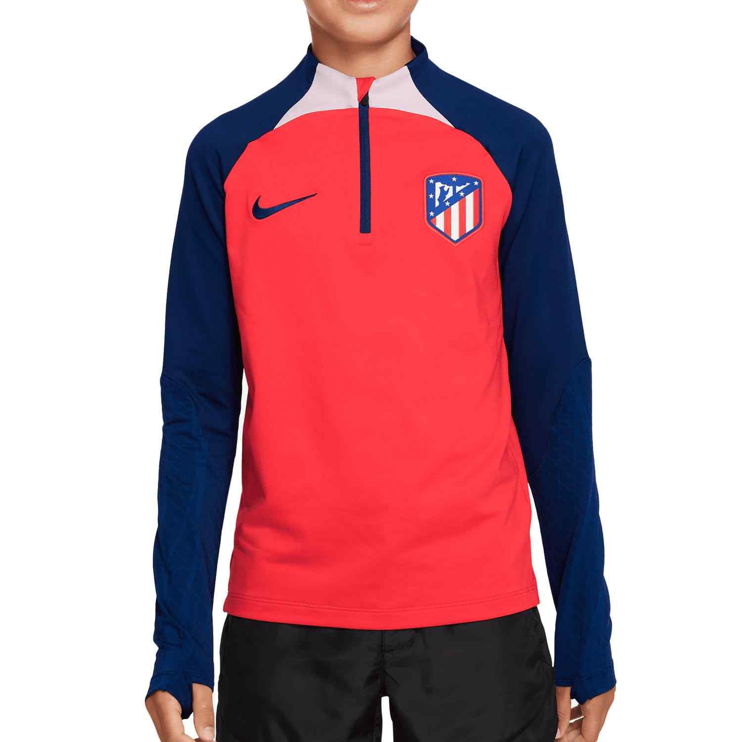 Atletico De Madrid Sudadera Jr Dx3145-680 Talla NiÑo 8-16 - S (8-10 Años)