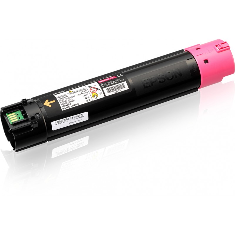 Epson - Cartucho de tóner magenta alta capacidad 13.7K C13S050657